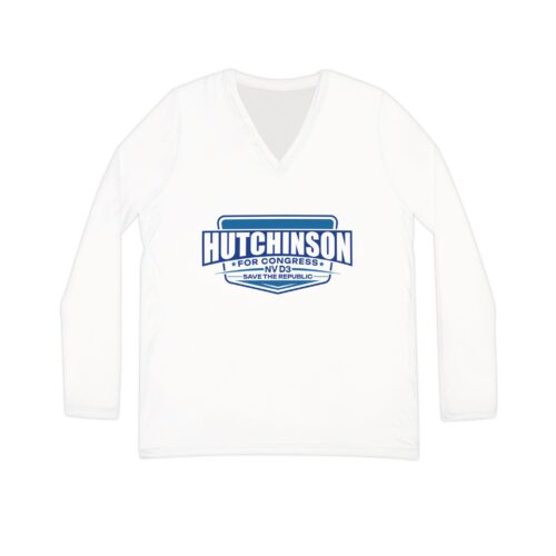Support Sean Hutchinson's run for Congress in Nevada's D3 by getting this V-neck women's long-sleeve tee. Let's save the republic.