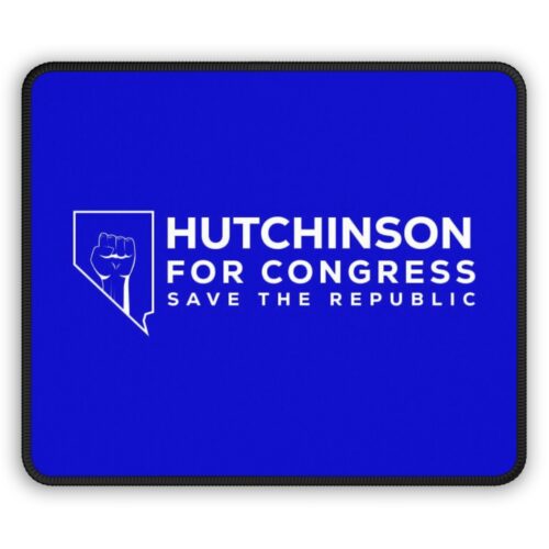 Mouse Pad for the Sean Hutchinson congressional campaign 2026  - Save the republic