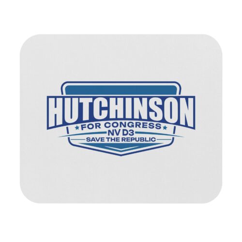 Show your support and grab this Hutchinson for Congress Mouse Pad. Together we will save the republic.